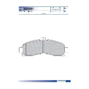 FO495981 FOMAR Friction