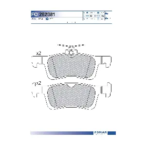 FO262081 FOMAR Friction