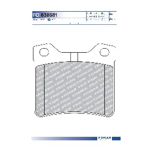 FO638681 FOMAR Friction