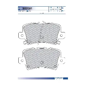 FO 932581 FOMAR Friction