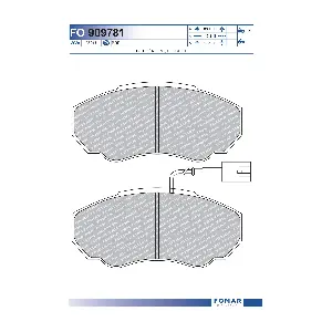 FO909781 FOMAR Friction