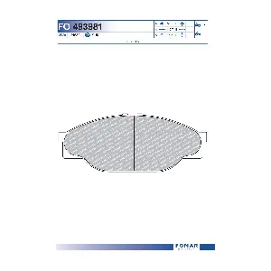 FO 493981 FOMAR Friction