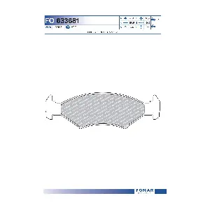 FO633681 FOMAR Friction