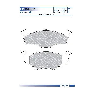 FO 643081 FOMAR Friction