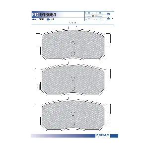 FO 916981 FOMAR Friction