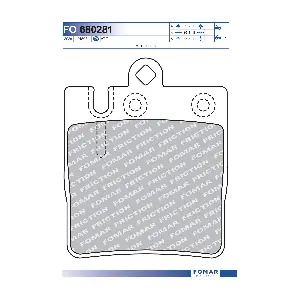 FO 680281 FOMAR Friction