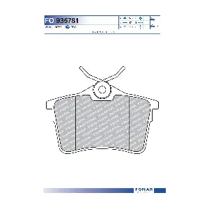 FO 935781 FOMAR Friction