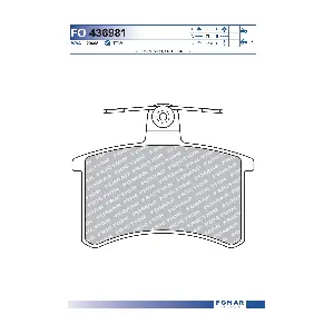 FO436981 FOMAR Friction