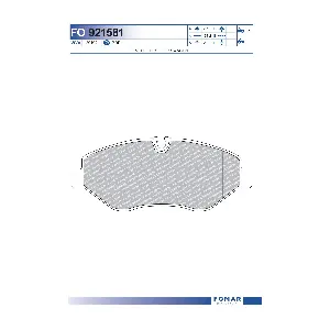 FO921581 FOMAR Friction