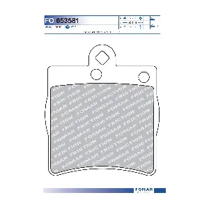 FO 653581 FOMAR Friction