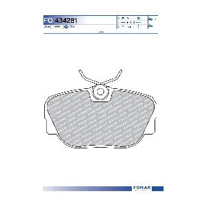 FO 434281 FOMAR Friction