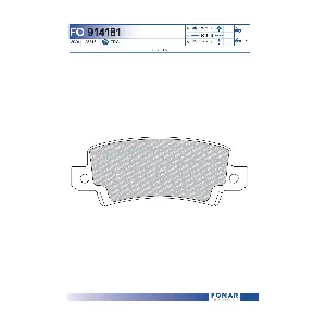 FO 914181 FOMAR Friction