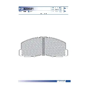 FO 439681 FOMAR Friction