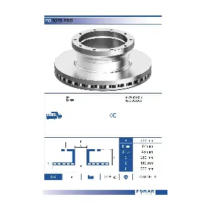 FO 0378 PRO FOMAR Friction
