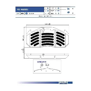 FG 468881 FOMAR Friction