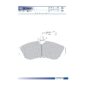 FO 909681 FOMAR Friction