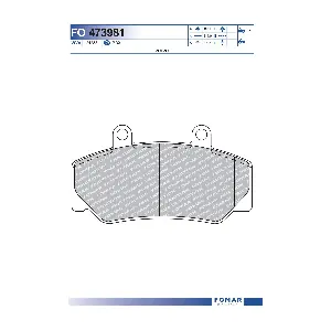 FO473981 FOMAR Friction
