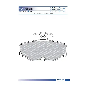 FO 468981 FOMAR Friction