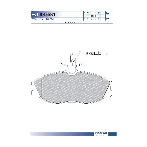 FO 637581 FOMAR Friction