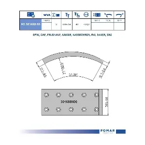 FO 301688 00 FOMAR Friction