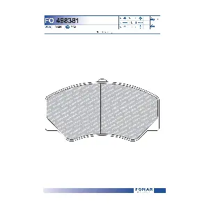 FO 498381 FOMAR Friction
