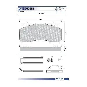 FO 3002581 FOMAR Friction