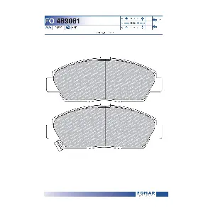 FO 489081 FOMAR Friction