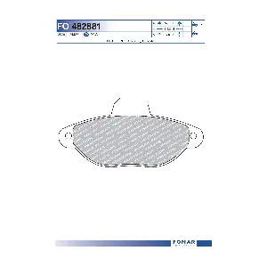 FO 482881 FOMAR Friction