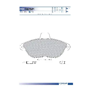 FO742581 FOMAR Friction
