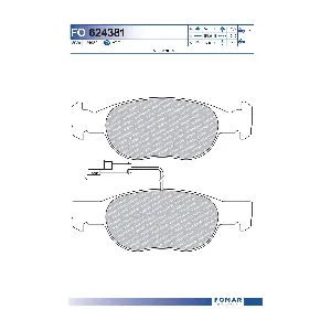 FO 624381 FOMAR Friction