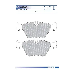 FO 449481 FOMAR Friction