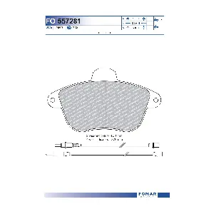 FO557281 FOMAR Friction