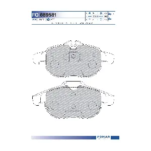 FO 689581 FOMAR Friction