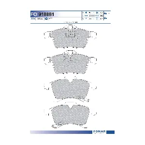 FO918881 FOMAR Friction