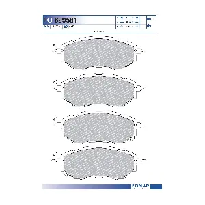 FO 699581 FOMAR Friction