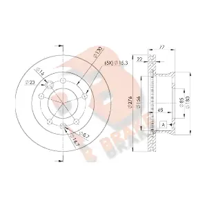 78RBD10181 R BRAKE