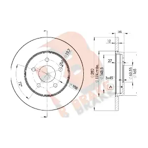 78RBD26768 R BRAKE