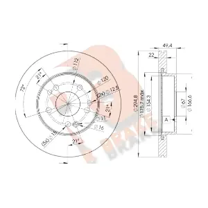 78RBD26471 R BRAKE