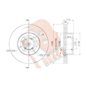 78RBD25622 R BRAKE