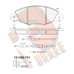 RB1406-701 R BRAKE