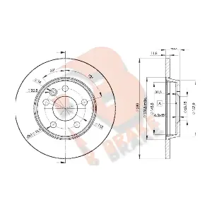 78RBD23111 R BRAKE
