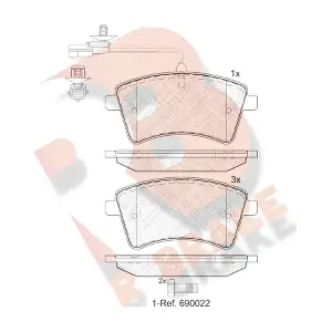 RB1854-203 R BRAKE