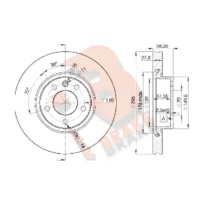 78RBD21134 R BRAKE