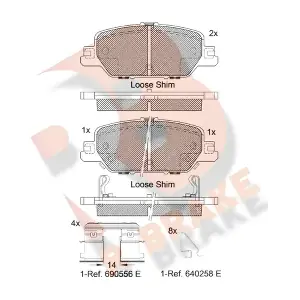 RB2323 R BRAKE