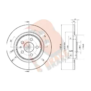 78RBD24679 R BRAKE
