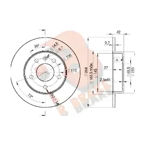 78RBD29110 R BRAKE