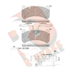 RB2260203 R BRAKE