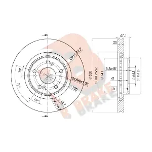 78RBD12912 R BRAKE