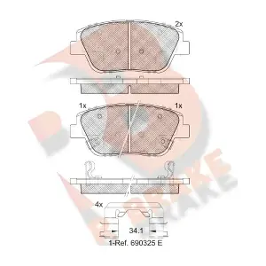 RB2136 R BRAKE