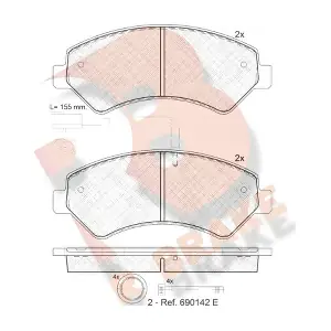 RB1836-203 R BRAKE